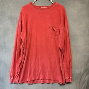 Eddie Bauer Shirt Long Sleeve Pocket Grunge Skater Mens Medium Streetwear Comfy